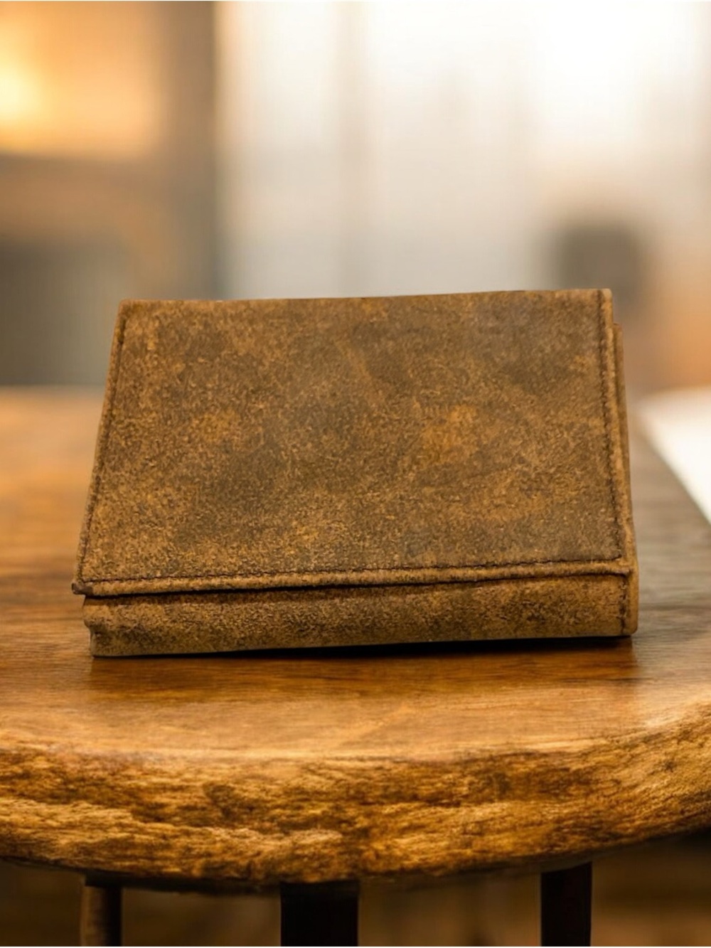 Wilsons Leather Tan Trifold Wallet